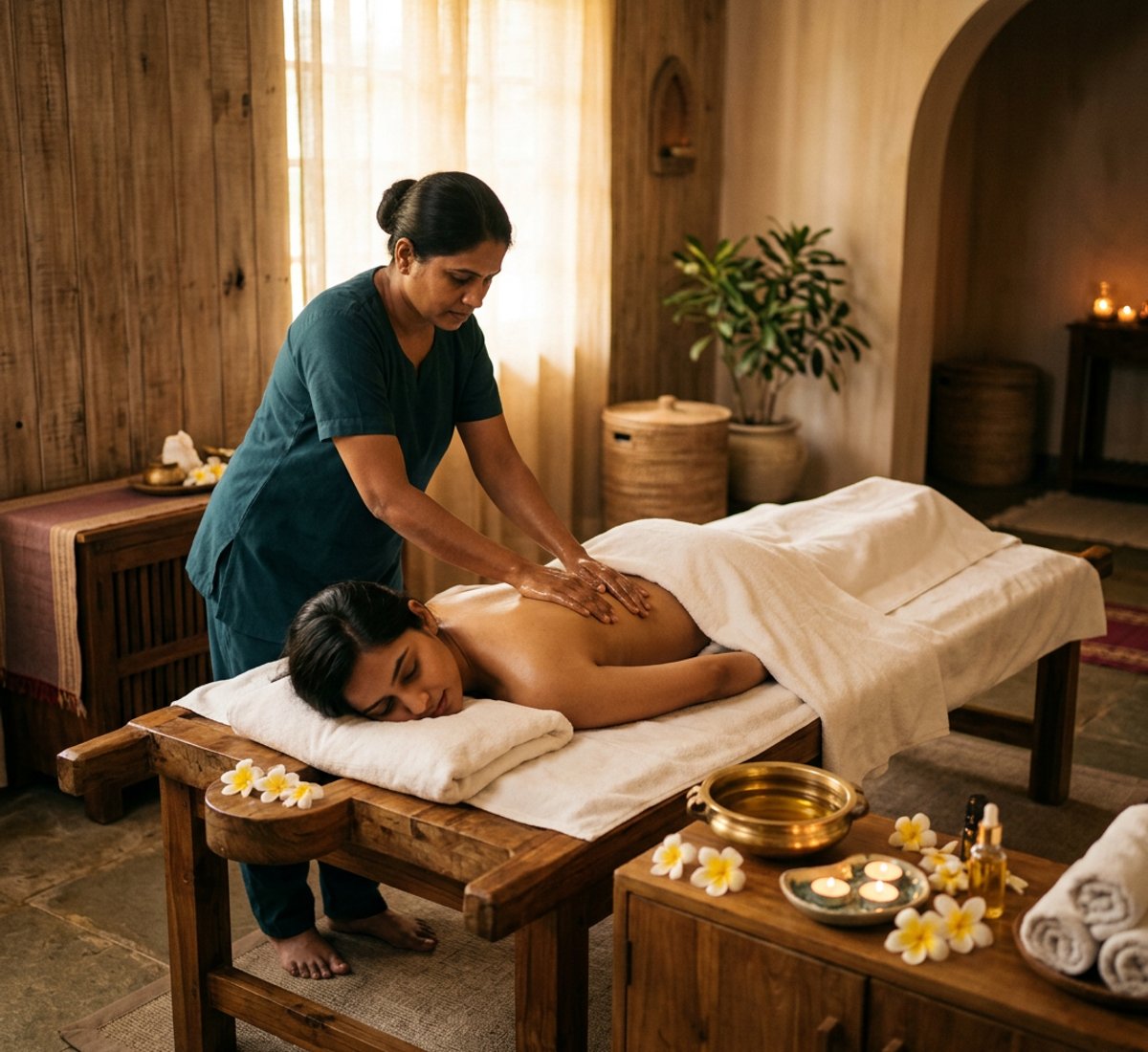 Spa and body therapy at Zoi Salon